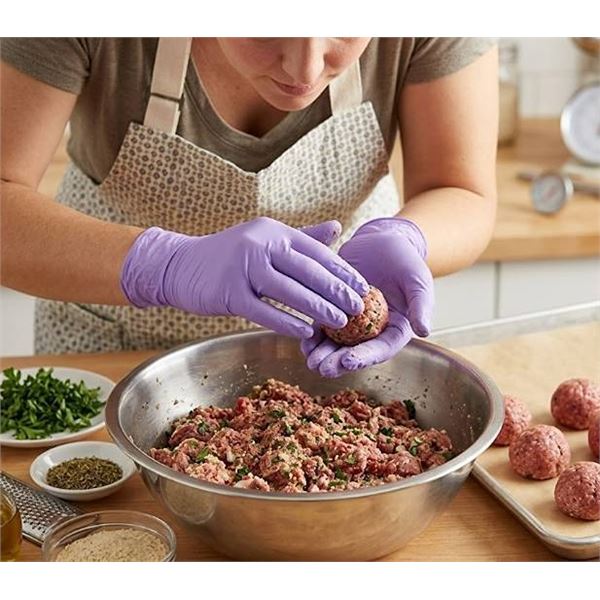 Kimtech Purple Nitrile Exam Gloves M 100ct