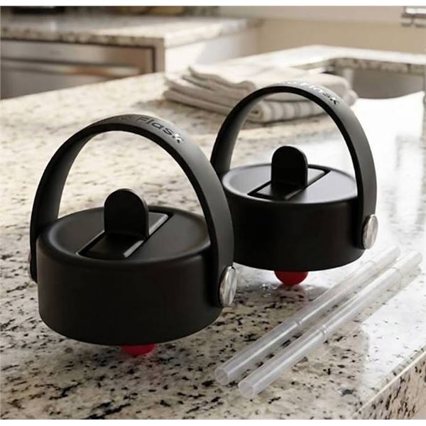 Hydro Flask Wide Mouth Flex Straw Cap Set