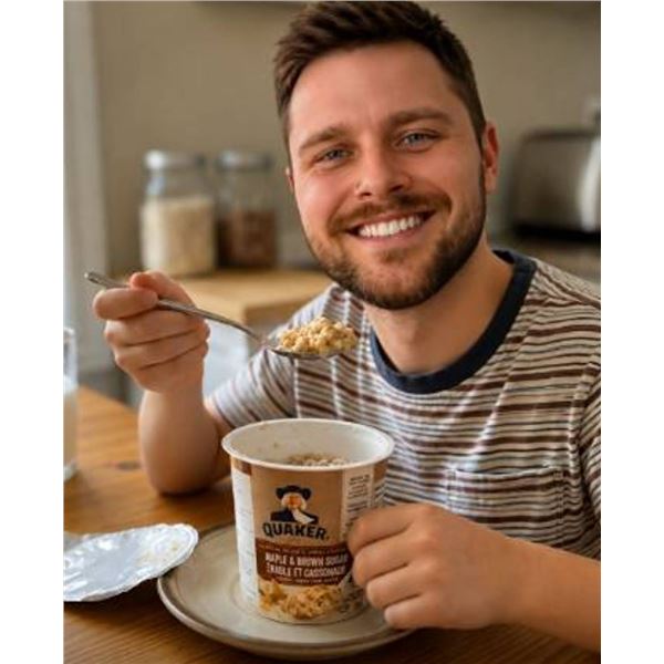 Quaker Maple & Brown Sugar Oatmeal 12-Pack