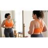 Image 1 : Grace Form Orange Sports Bra, Size L
