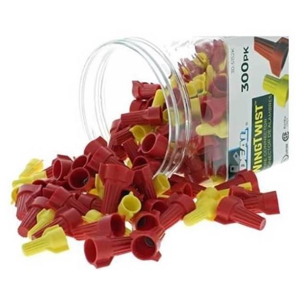 IDEAL WingTwist Wire Connectors, 150 Pack