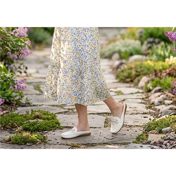 KOZI CANADA White Women's Slip-on Shoes Size