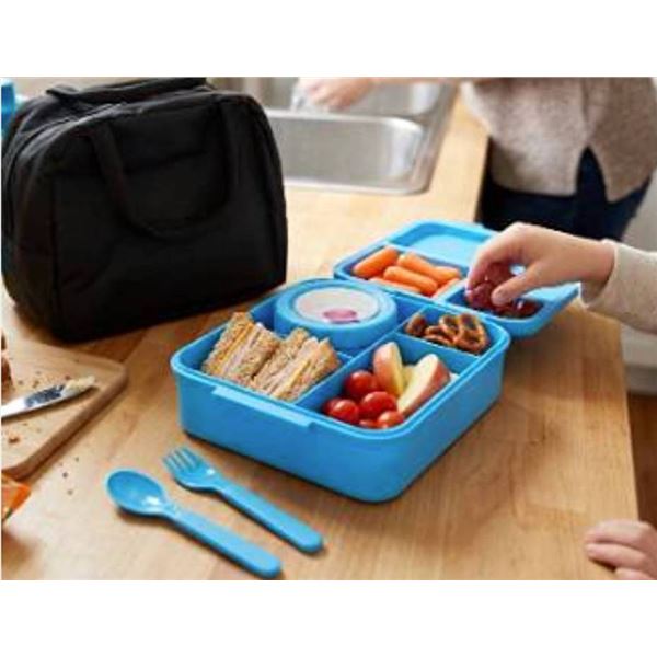 Bento Lunch Box (Blue), Made in China
