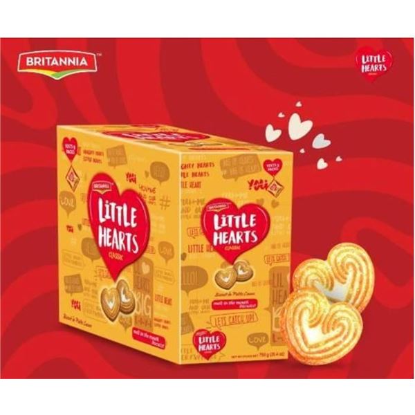 Britannia Little Hearts Classic Biscuits