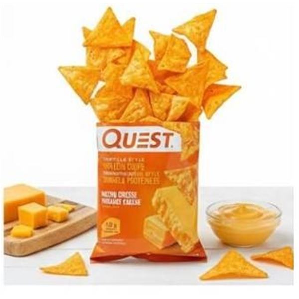 Quest Nacho Cheese Protein Chips 8-Pack