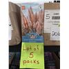 Image 2 : Grass Herbe Ornamental Pink Pampas – 5 Packs of Mr. Fothergill’s
