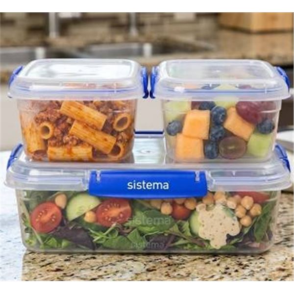 Set of 3  Sistema Food Storage Containers