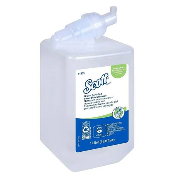 Scott 91565 Green Certified Foam Cleanser 6x1L