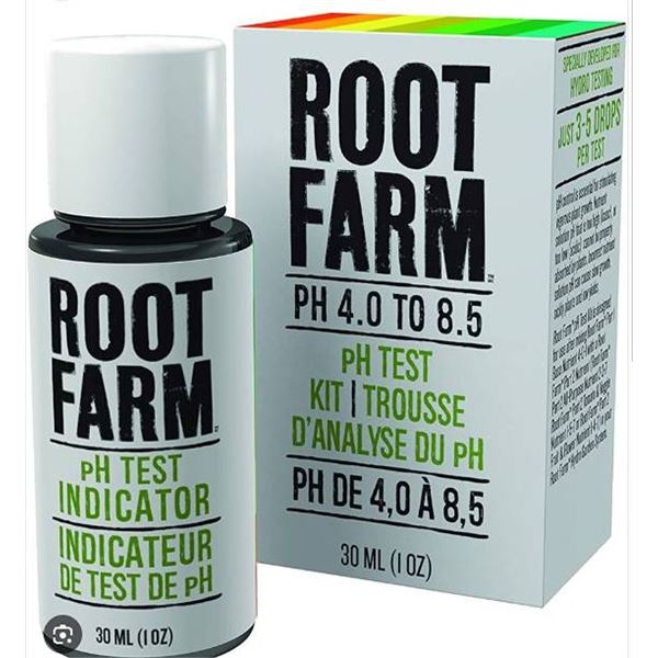 Root Farm pH Test Kit, 6x30mL