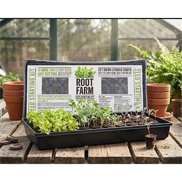 Root Farm Seed Starting Kit Case Lot of 7 trays
