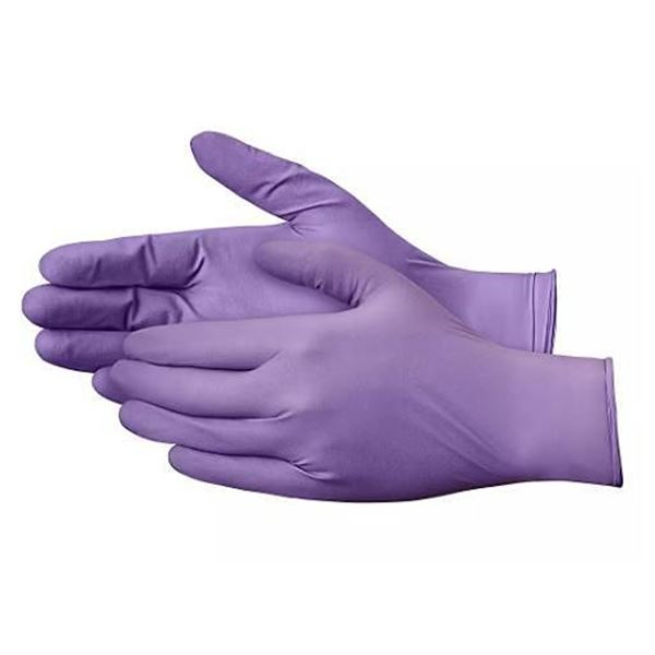 Kimtech Purple Nitrile Exam Gloves 4X100 GLOVES