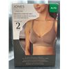 Image 2 : Jones New York Smooth Comfort Bra 2-Pack XL