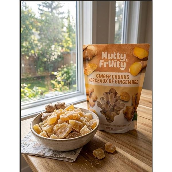 Nutty & Fruity Ginger Chunks 907g
