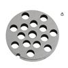 Image 1 : LEM Stainless Steel Grinder Plate #12 3/8"
