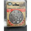 Image 2 : LEM Stainless Steel Grinder Plate #12 3/8"