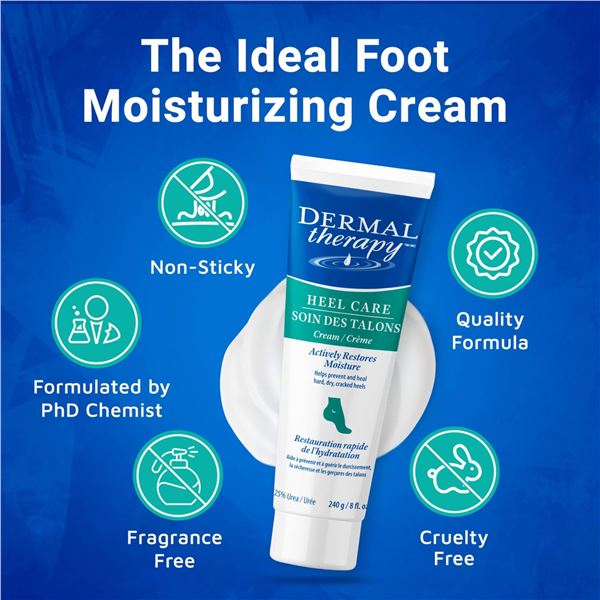 Dermal Therapy Heel Care Cream 240g