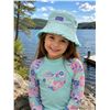 Image 1 : UV Skinz Girls 4T Swim Shirt and Hat Set