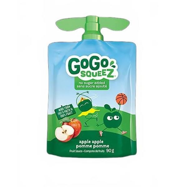 GoGo Squeez Apple Apple Fruit Sauce 5 x 360g