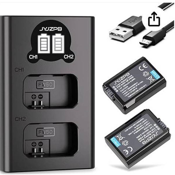JVZPB DB-FW50 Battery & Charger Set