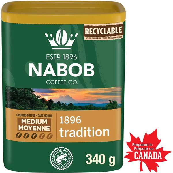 Nabob 1896 Tradition Ground Coffee 340g
