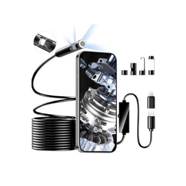 Dual Lens Industrial Endoscope Camera