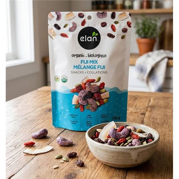 Elan Organic Fiji Mix 8 x 135g