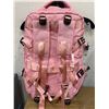 Image 4 : Extra Large Pink Travel Backpack with USB Charging Port