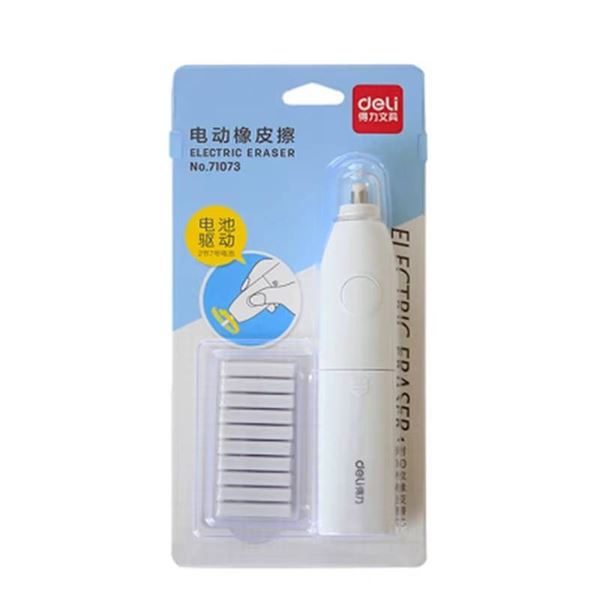 Deli Electric Eraser Kit No. 71073, Set of 2