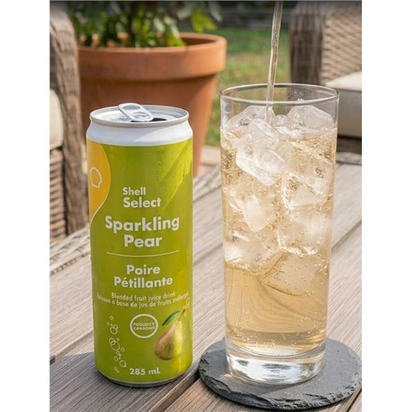 24 x 285mL Sparkling Pear Cans