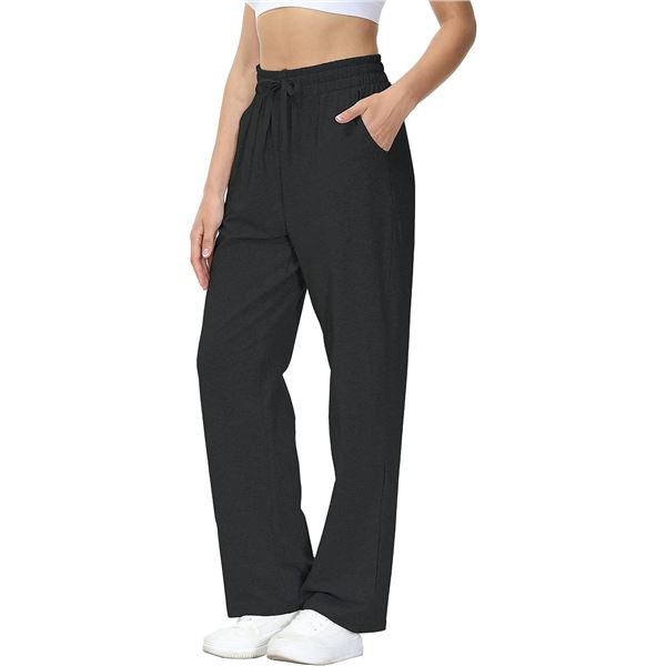 HMIYA Black Sweatpants XS With Pockets