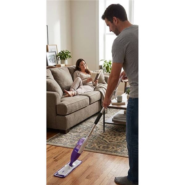 Swiffer Power Mop with Cleaning Solution