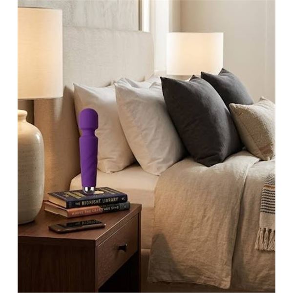 Purple Handheld Wand Massager