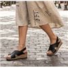 Image 1 : Papillio Samira Ring-Buckle Sandals, Size 38