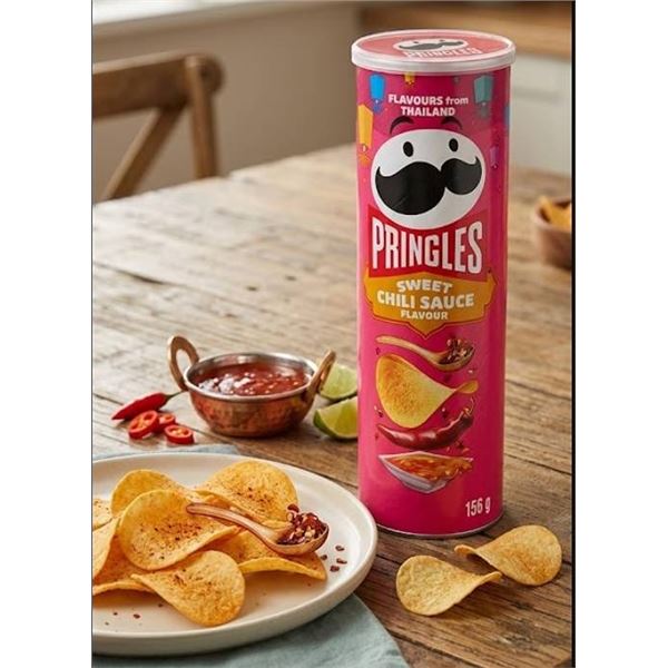 Pringles Sweet Chili Sauce 12 x 156g