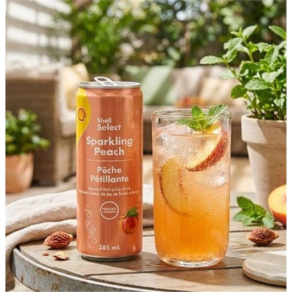 Shell Select Sparkling Peach 24 x 285mL