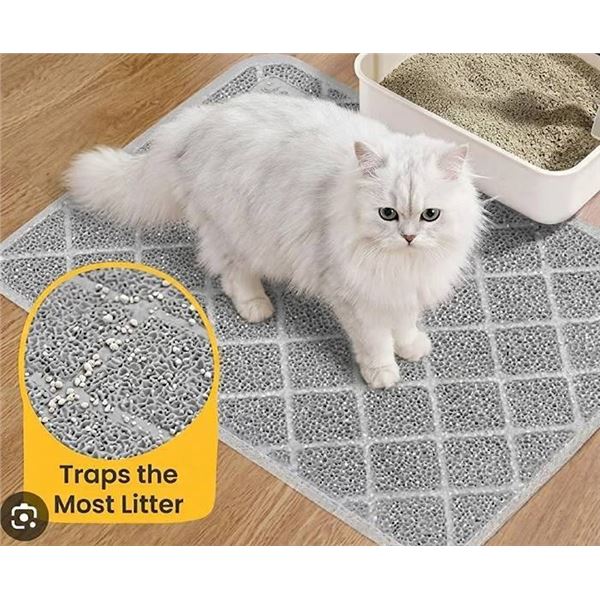 Purple Pet Cat Jumbo Litter Mat