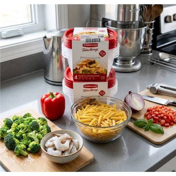 Rubbermaid TakeAlongs 4-Pack Containers