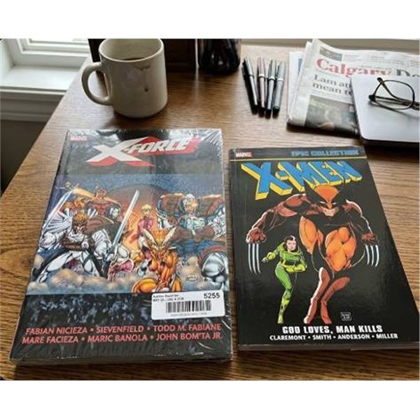 Marvel X-Force and X-Men Comic Books