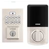Image 1 : Weiser SmartCode Keypad Deadbolt Satin Nickel