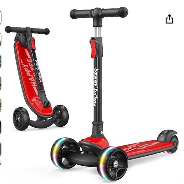 Besrey Kids Scooter Model BR-K402S RED