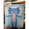 Image 2 : Adult Inflatable Axolotl Costume, Blue