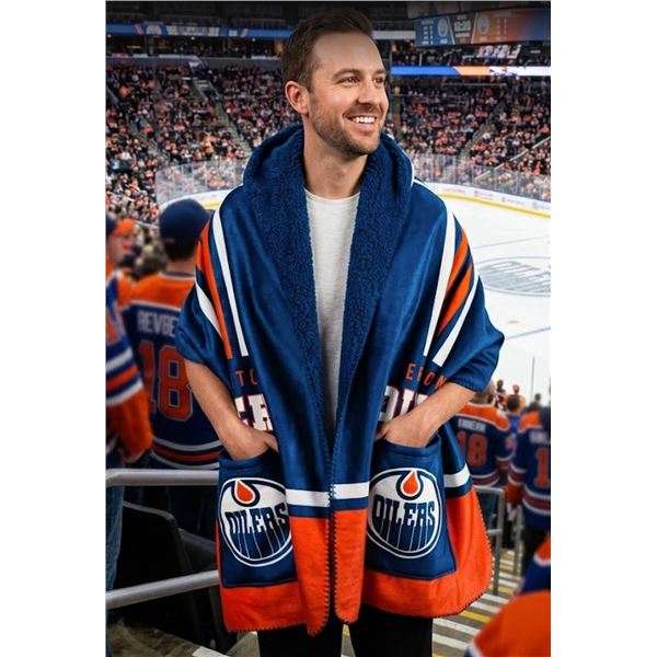 Edmonton Oilers Arena Wrap Blanket