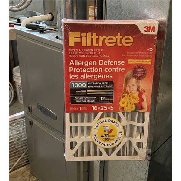 Lot of 3 - 3M Filtrete Micro Allergen Filter 16x25x5