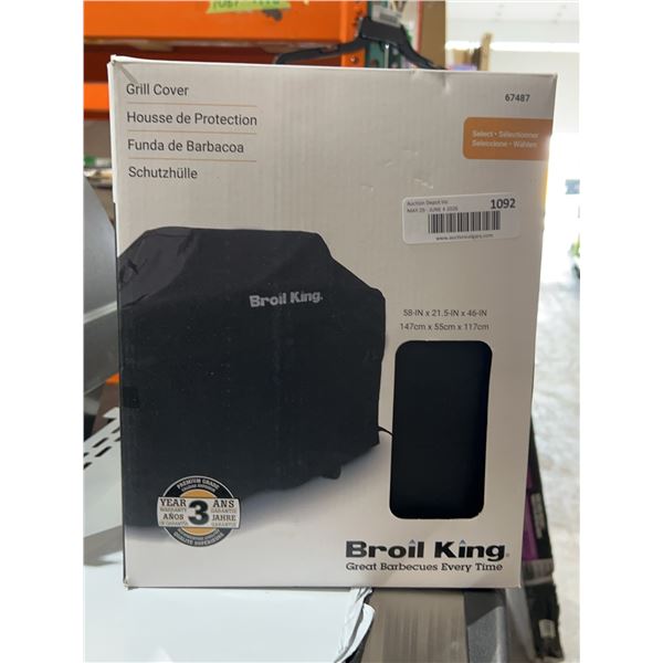 Broil King Grill Cover, 58in x 21.5in x 46in