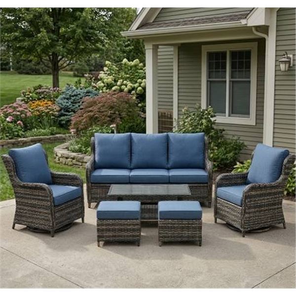 FCL 6-Piece Delta  Outdoor Conversation Set **3 Boxes**