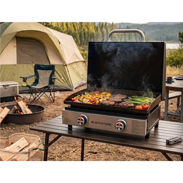 Blackstone 22" Tabletop Griddle with Hood