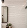 Image 1 : Mosaic Hexagonal Tile Sheets, 10 Pack