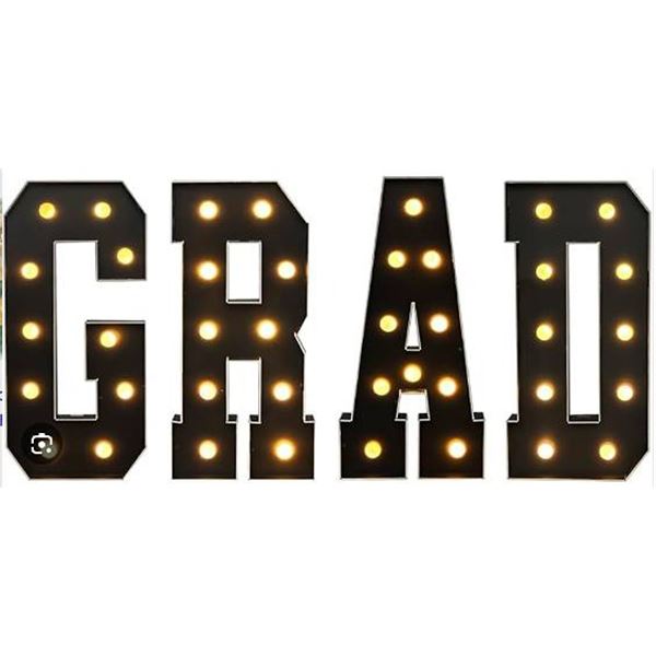 Langxun 'GRAD' Lighted Marquee Sign