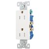 Image 1 : Eaton Decorator Duplex Receptacle 2x10 Pack