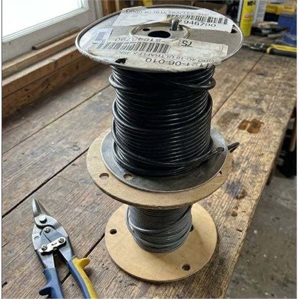 Two Spools of Ultraflex Electrical Cord